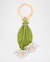 Loewe Chamomile Flower Bag Charm In Calfskin Leather