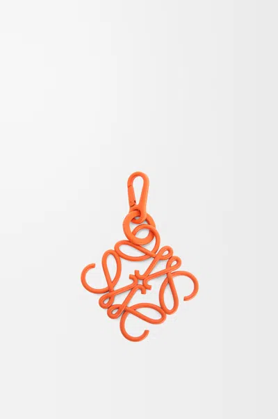 Loewe Anagram Charm For Woman In Orange