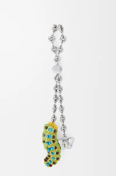 Loewe Charm Chaîne Chenille Pour Femme In White