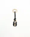 Loewe Charm Key Ring In Black