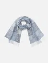 Loewe Checkerboard Scarf In Multicolor