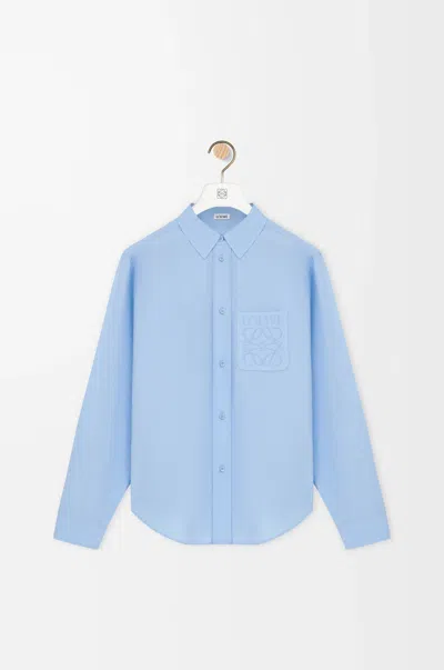 Loewe Shirt In Cotton Size: 45 For Man In Black