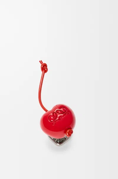 Loewe Cherry Pin For Woman In Red