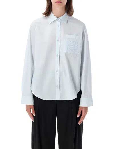 Loewe Chic Mini T-shirt For Women In Blue