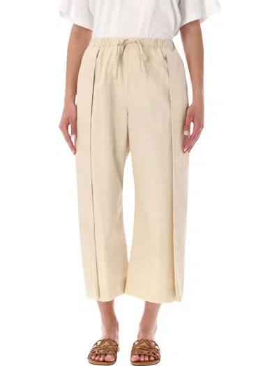 Loewe Chic Women's Trousers For Effortless Style In Yellow