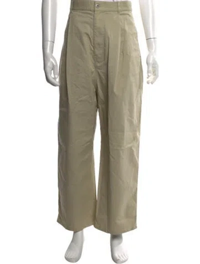 Pre-owned Loewe Chinos In Neutral