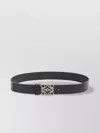 Loewe Chunky Belt Palladium Buckle In Black