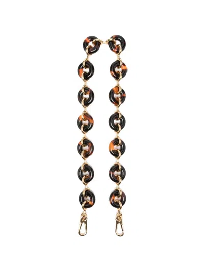 Loewe Chunky Donut Chain Strap In Black