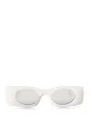 Loewe Chunky Frame Sun Glasses White