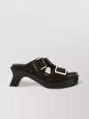 Loewe Ease Heel Slides In Black