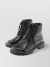 Loewe Sierra Ankle Boots In Vegetable Tanned Calfskin In Black