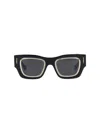 Loewe Full Frame Sunglasses In Black  