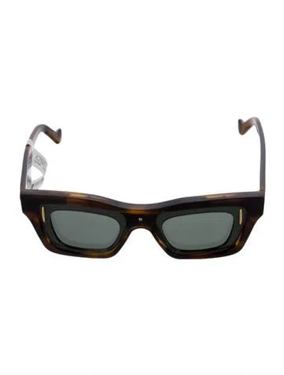 Pre-owned Loewe Cinema Square Sunglasses W/ Tags In Brown