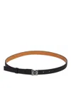 Loewe Adjustable Waist Belt In Blackpalla