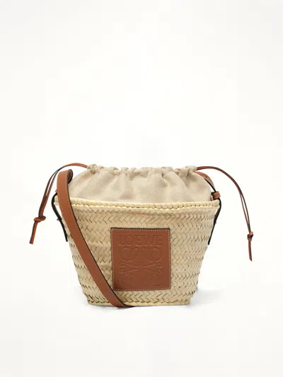 Loewe Classic Drawstring Bucket In Brown