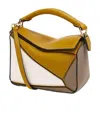 Loewe Classic Puzzle Mini Shoulder Bag In Brown