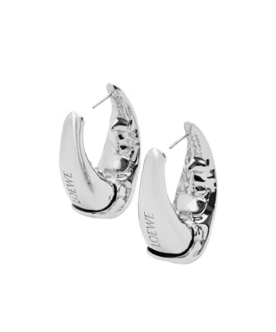 Loewe Claw Earrings In Silver