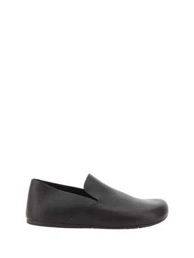 Loewe Clog Loafers In Dark Brown