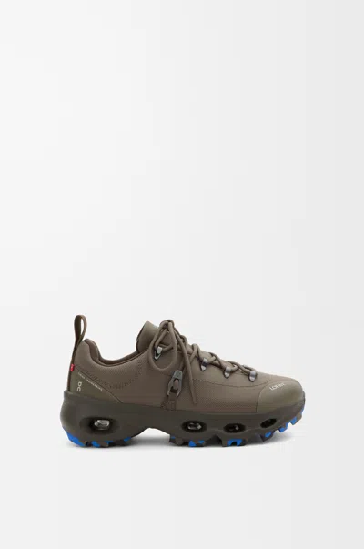 Loewe On Cloudsolo Hiker Rubber-trimmed Twill Sneakers In Multi