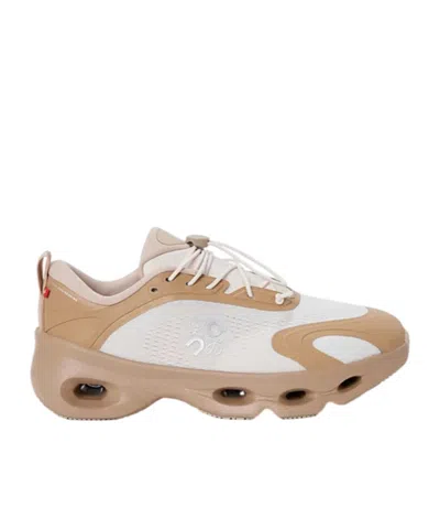 Loewe On 8 Cloud Rubber-trimmed Mesh Sneakers In Brown