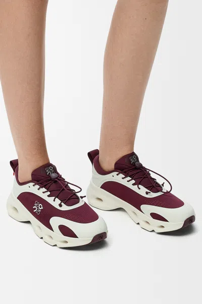 Loewe X On Cloudsolo Running Shoes In Burgundy