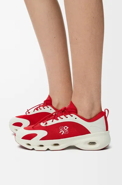 Loewe X On Cloudsolo Running Shoes In Red