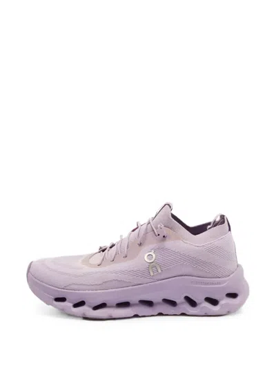 Pre-owned Loewe Cloudtilt Knit Sneakers In Purple