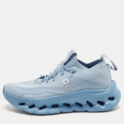 Pre-owned Loewe Cloudtilt Size 36 Blue Mesh Low Top Sneakers