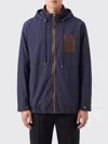 Loewe Coat Men In Blue