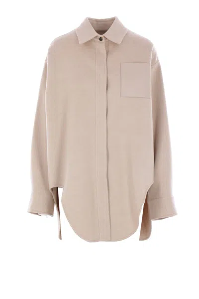 Loewe Coats In Neutral