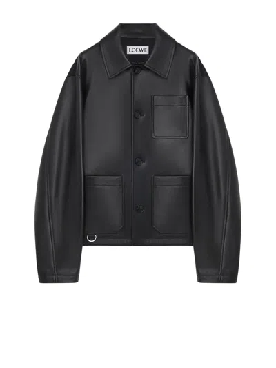 LOEWE LOEWE COATS BLACK