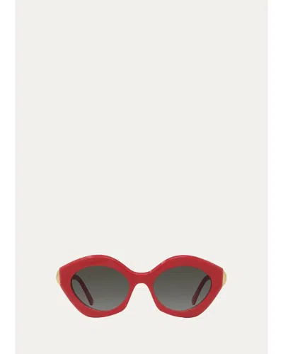 Loewe Coil 53mm Cat-eye Sunglasses In Brown