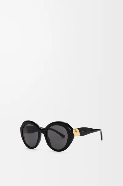 Loewe Coil Butterfly Sunglasses For Woman In Black
