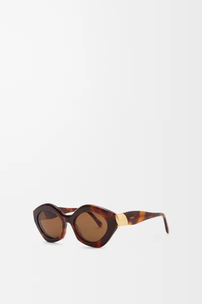 Loewe Coil Cateye Sunglasses For Woman In Brown
