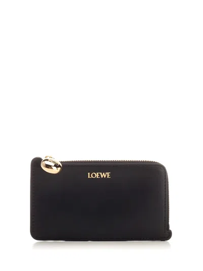 Loewe Coin Purse Wallets Black