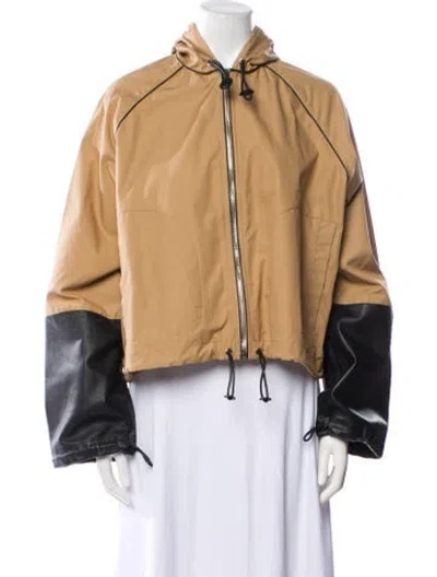 Pre-owned Loewe Colorblock Pattern Jacket In Neutral