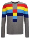 Loewe Striped Crew Neck Ribbed Sweater