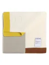 Loewe Colourblock Ribbed Scarf In Neutral