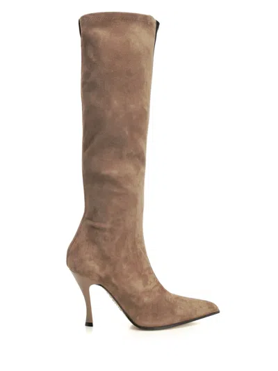 Loewe Comic Boots Beige