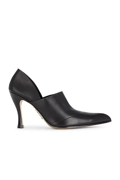 Loewe Comic Folded Pump In Black