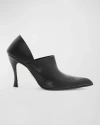 Loewe Leather Comic Folded Pumps 90 In Black