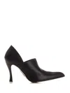 Loewe Leather Comic Folded Pumps 90