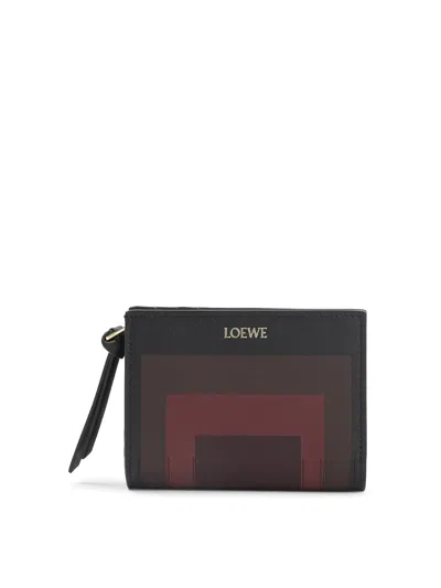Loewe Compact Albers Wallet In Black