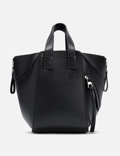 Loewe Compact Hammock Bag In Black