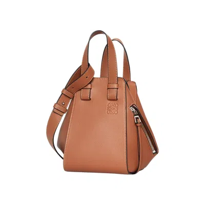 Pre-owned Loewe Compact Hammock Bag 'tan'