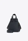 Loewe Womens Black Hammock Small Leather Shoulder Bag In Blue