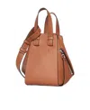 Shop Loewe Hammock Compact Bag In Classic Calfskin In Pink
