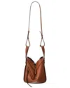 Loewe Hammock Compact Bag In Brown
