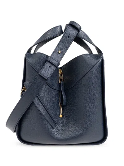 Loewe Compact Hammock Tote Bag In Blue