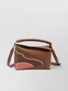 Loewe Compact Puzzle Edge Bag In Brown